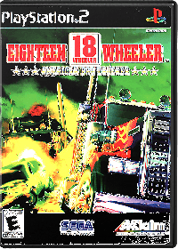 18 Wheeler American Pro Trucker Playstation 2 US box art